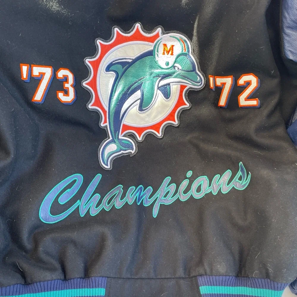 NFL Black and Blue Super Bowl Champion Jacket - Picture 13 of 13
